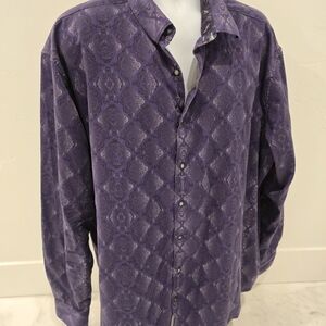 Robert Graham Purple Dress Shirt